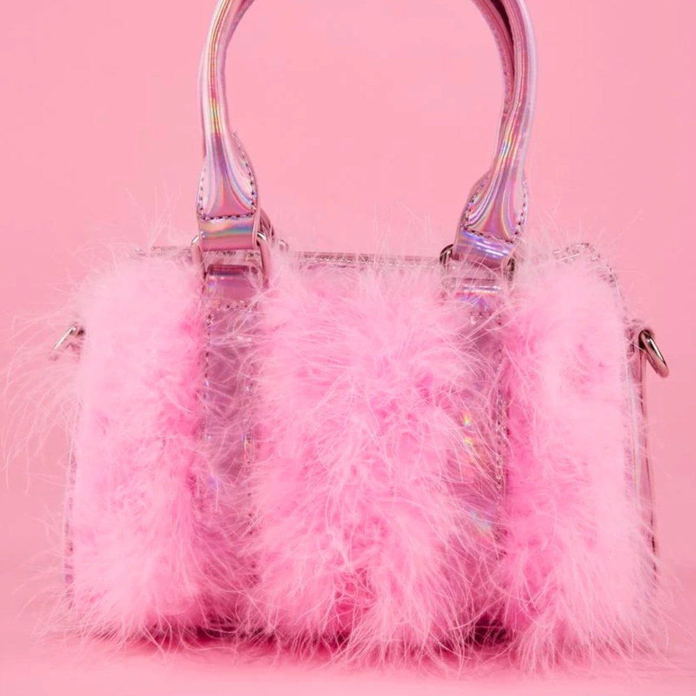 BRAND NEW Dolls Kill Berry Shagadelic Mini Crossbody Purse